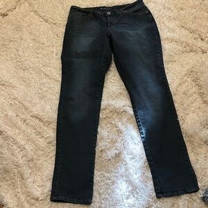 Salt Works Women's Dark Rinse Straight Leg Jeans